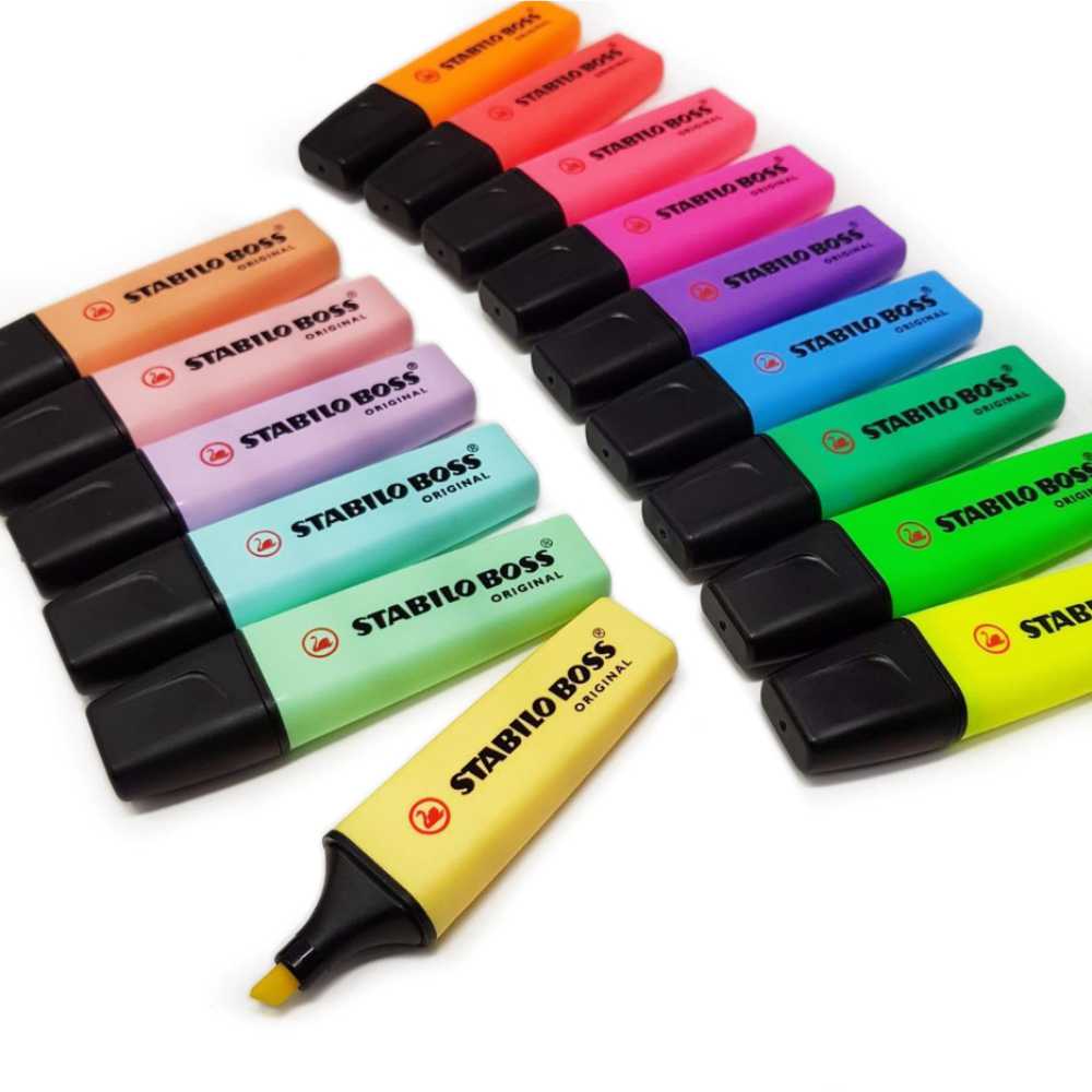 EVIDENZIATORE STABILO BOSS VARI COLORI